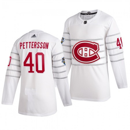 Camisola Vancouver Canucks Elias Pettersson 40 Cinza Adidas 2020 NHL All-Star Authentic - Homem